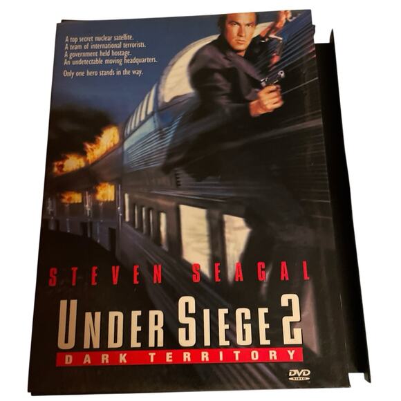 Steven Seagal DVD Lot - Action Dbl Feature,Under Siege 2,ExitWounds ,Glimmer Man - Picture 6 of 15